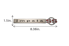 1967 TRUNK EMBLEM, "IMPALA SS"